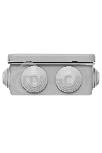 Коробка распределительная КМР-030-031 с крышкой наружная (85х85х40) 8 мембр. вводов IP55 EKF