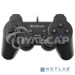 Геймпад Defender Omega USB, Проводной геймпад, 12 кнопок, 2 стика