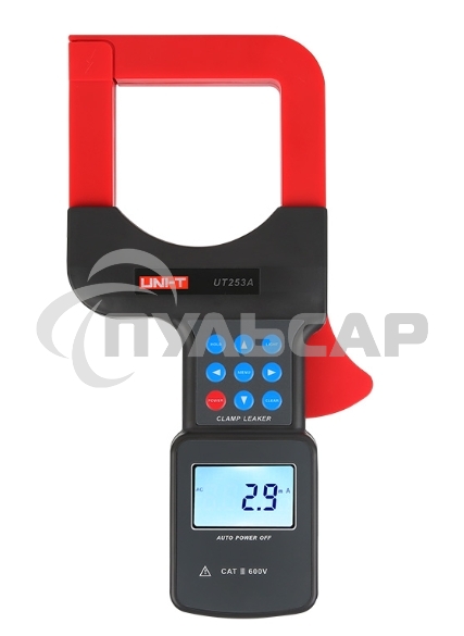 Токоизмерительные клещи UT253A, 600В, 1200А, 60МОм, увеличенные зажимы