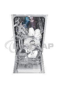 Встраиваемая посудомоечная машина Maunfeld MLP4249G02, серебристый, 44.8 см, 9 компл., 49 дБ, класс A++
