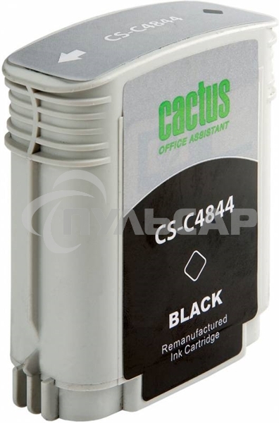 Картридж струйный Cactus CS-C4844 черный (72 мл) для №10 HP 2000/2500/1000/1100/1200