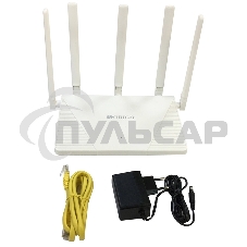 Роутер беспроводной Origo OWR3030AXG (OWR3030AXG/A1A) AX1800 10/100/1000BASE-T белый