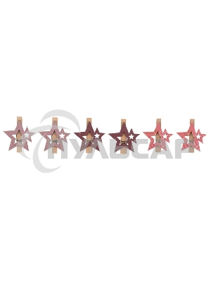 Деревянные прищепки Neon-night 