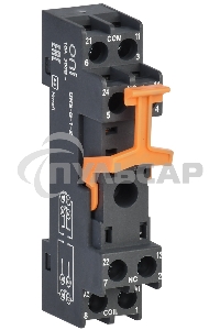 Розетка для реле IEK винт.соед. 300 (ORS-G-1-2-G)