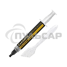 Термопаста ExeGate ETb-5WMK Bronze (4,9 Вт/(м•К), 1.5г, шприц с лопаткой)