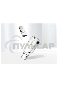 Флешка USB Netac U785 32 Gb <NT03U785C-032G-30PN>, USB 3.0+TypeC, металлическая