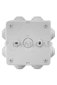 Коробка распределительная КМР-030-031 с крышкой наружная (85х85х40) 8 мембр. вводов IP55 EKF