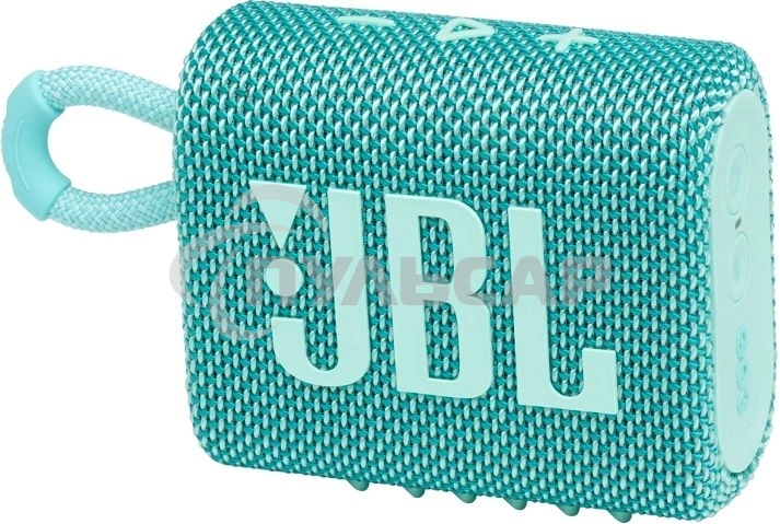 Портативная акустика JBL GO 3, бирюзовый