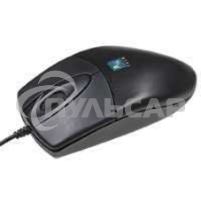 Мышь проводная A4Tech OP-620D черный, 1000 dpi, USB, кнопки - 4