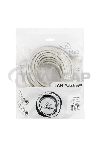 Патч-корд UTP Cablexpert кат.5e, 15м, литой, многожильный (серый)