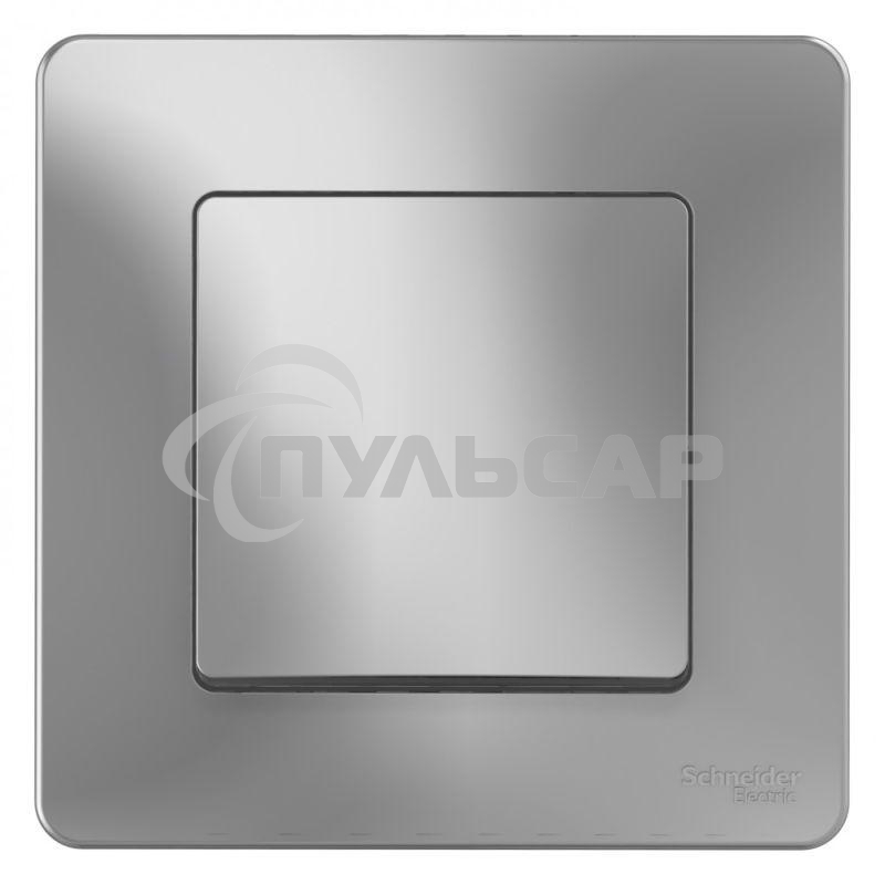 Выключатель 1-кл. СП BLANCA (сх.1) 10А 250В алюм. SchE BLNVS010103