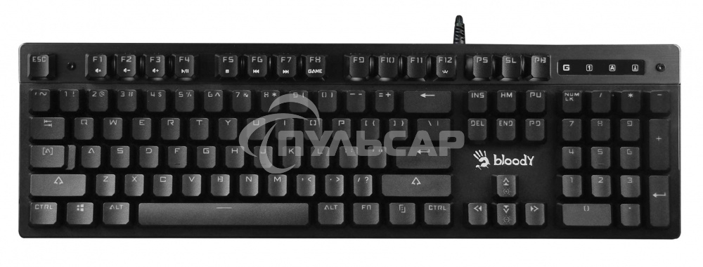 Клавиатура проводная A4Tech Bloody B500N USB серый