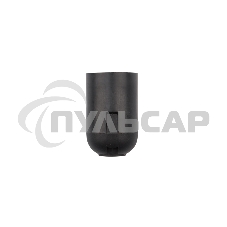 Патрон пластиковый термостойкий подвесной Е27, черный Rexant