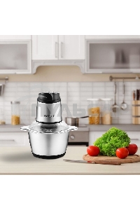 Измельчитель электрический Kitfort КТ-3025 2л. 250Вт серебристый