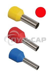 Наконечник-гильза изол. Е1508 (уп.100шт) ИЭК UGN10-D15-03-08