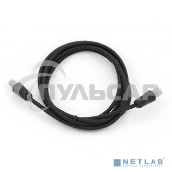 Кабель телевизионный Cablexpert, CCV-515-5M, Coaxial M/F, 5м