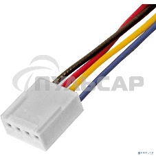 Вентилятор для корпуса ExeGate E12025S4P-PWM черный, 120 мм, 1500 об/мин, 25 дБ, 4 pin