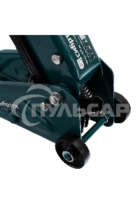 Домкрат гидравлический подкатной Сибртех 2,5 т, 148-387 мм, в пласт. кейсе