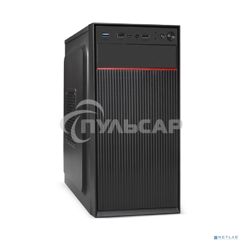 Компьютерный корпус Minitower ExeGate BAA-113U-AAA350 (mATX, БП AAA350 с вент. 8см, 2*USB+1*USB 3.0, аудио, черный)