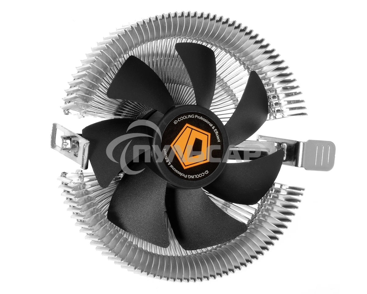 Кулер Cooler ID-Cooling DK-01 черный/серебристый 92мм алюминий 2500rpm 29db 95W 52мм