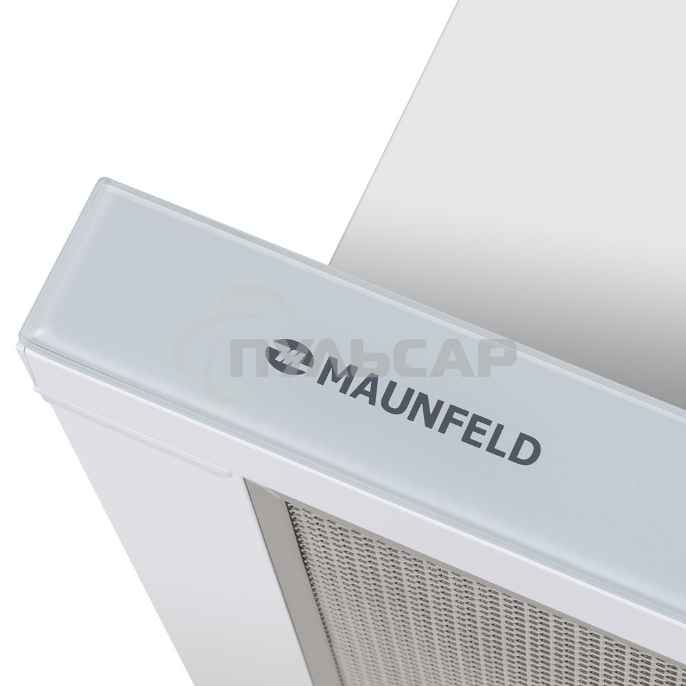 Вытяжка встраиваемая Maunfeld TS Touch Glass 50 белый, 50 см, 1000 куб. м/ч, 56 дБ