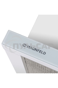 Вытяжка встраиваемая Maunfeld TS Touch Glass 50 белый, 50 см, 1000 куб. м/ч, 56 дБ