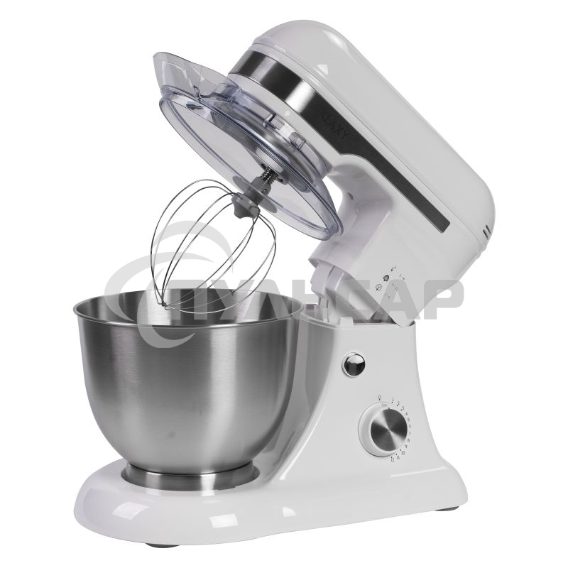 Миксер Galaxy Line GL 2230, белый, планетарный, 700 Вт, 12 скоростей