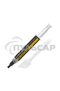 Термопаста ExeGate ETb-5WMK Bronze (4,9 Вт/(м•К), 3г, шприц с лопаткой)