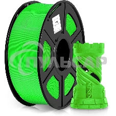 Пластик для принтера 3D Cactus CS-3D-TPU-0.8KG-GREEN TPU d1.75мм 0.8кг 1цв.