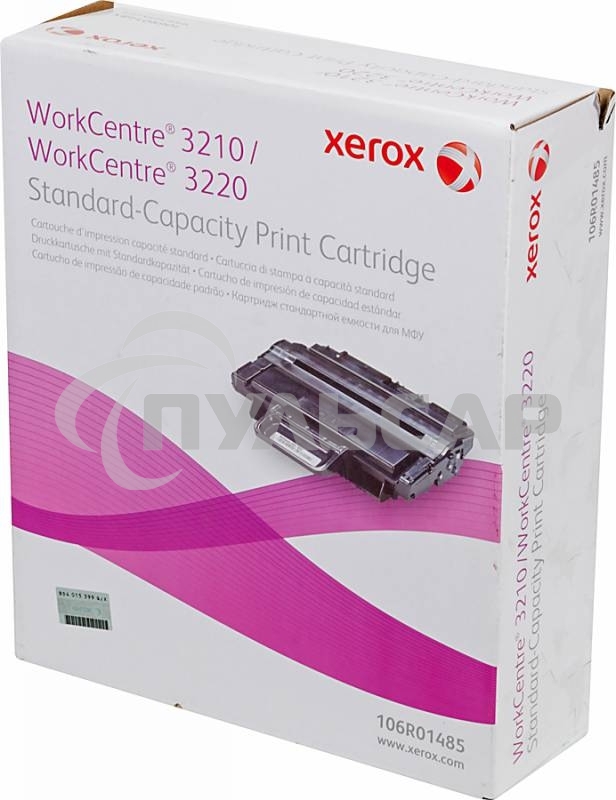 Картридж лазерный Xerox 106R01485 черный для Xerox WC 3210/3220 (2000 стр)(Channels)