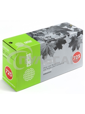 Картридж лазерный Cactus CS-C725S черный (1600 стр.) для Canon LBP 6000 i-Sensys 6000b i-Sensys