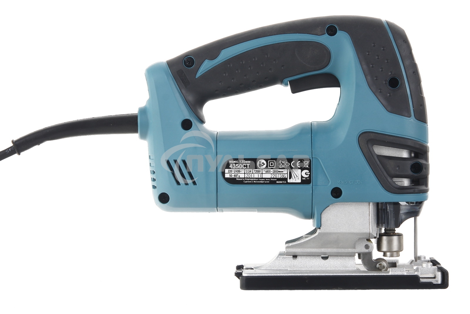 Лобзик Makita 4350CT 720Вт 2800ходов/мин от электросети (кейс в комплекте)