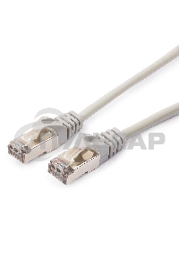 Патч-корд FTP Cablexpert кат.5e, 2м, литой, многожильный (серый)