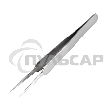 Пинцет прямой с острыми кончиками 125 мм (блистер) Rexant