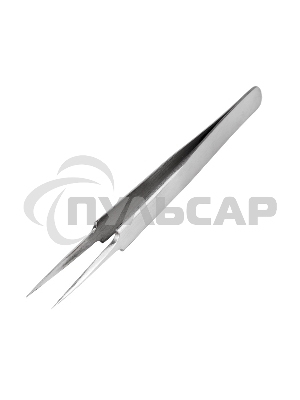 Пинцет прямой с острыми кончиками 125 мм (блистер) Rexant