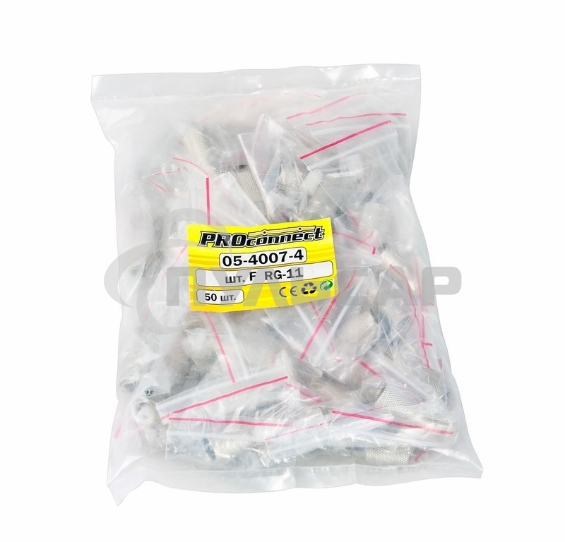 F-разъем для RG-11, (с пином) PROconnect