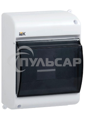 Бокс ОП КМПн 2/4 для 4 авт. выкл. прозр. крышка IP30 ИЭК MKP42-N-04-30-12