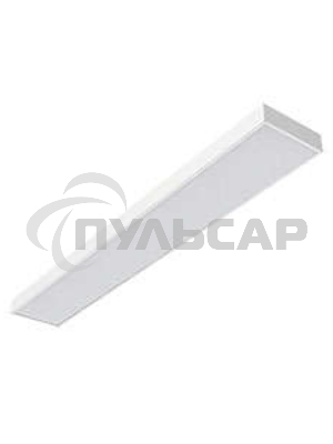 Светильник светодиодный BASIC 1195х180х50 35Вт 4000К офисный встраив. накладной с рассеив. призма VARTON B1-A0-00270-01G03-2003540