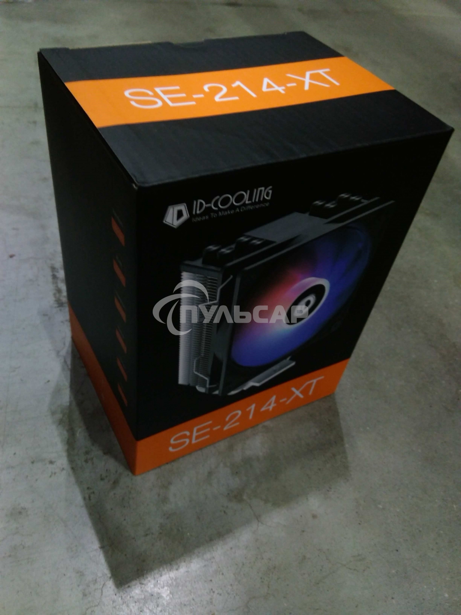 Кулер ID-COOLING. SE-214-XT черный 120мм алюминий/медь 1500rpm 27db 4-pin 180W 150мм