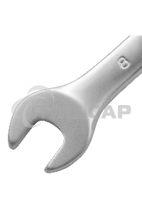 Ключ комбинированный Matrix, 8 мм, CrV, матовый хром