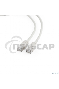 Патч-корд FTP Cablexpert кат.6, 3м, литой, многожильный (серый)