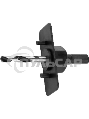 Переходник ЗУБР 29558_z01державка ЭКСПЕРТ с центрир.сверлом для коронок по дереву 32-127мм