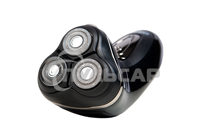 Электробритва Centek CT-2166 (хром/черный) ротор, АККУМУЛЯТОР + РАБОТА ОТ СЕТИ,триммер