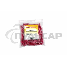 Соединительная гильза изолированная L-26 мм 0.5-1.5 мм² (ГСИ 1.5/ГСИ 0,5-1,5) красная Rexant