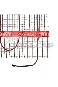 Теплый пол (нагревательный мат) Rexant PRO (RNX -2,5-550 площадь 2,5 м² (0,5х5,0 м)),550 Вт, двухжильный с экраном