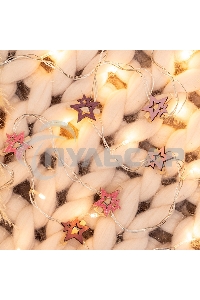 Деревянные прищепки Neon-night 