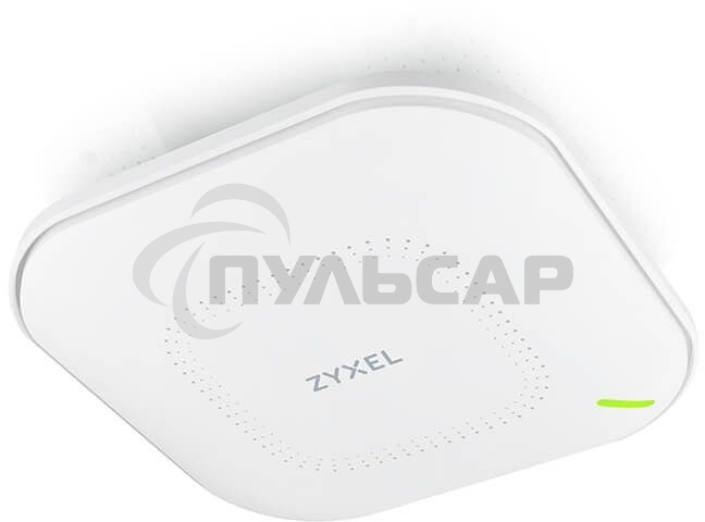 Гибридная точка доступа Zyxel NebulaFlex Pro WAX610D, WiFi 6, 802.11a/b/g/n/ac/ax (2,4 и 5 ГГц), MU-MIMO, антенны 4x4 с двойной диаграммой, до 575+2400 Мбит/с, 1xLAN 2.5GE, 1xLAN GE, PoE, защита от 4G
