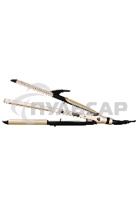 Выпрямитель Starwind SHC 7075 55Вт черный/шампань (макс.темп.:200С)