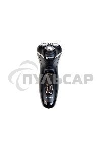 Электробритва Centek CT-2166 (хром/черный) ротор, АККУМУЛЯТОР + РАБОТА ОТ СЕТИ,триммер