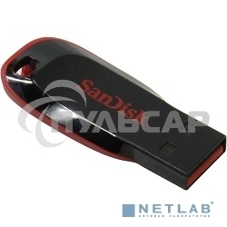 Флешка USB 128 Gb SanDisk CZ50 Cruzer Blade, USB 2.0